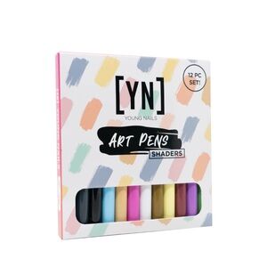 Young Nails Art Pens Shaders Set